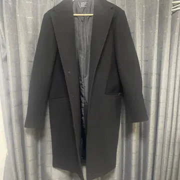 AZUL BY MOUSSY 블랙 체스터 코트 S-M