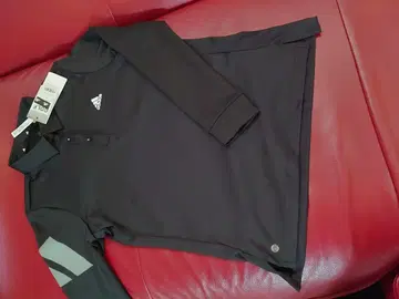 adidas 골프 여성용 긴팔 피케 셔츠 블랙 가을/겨울