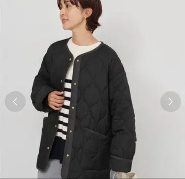 네고 환영 저널 스탠다드 리룸 퀼팅 블루종 블랙