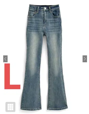 세미 플레어 데님 팬츠