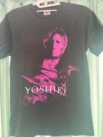 YOSHIKI T셔츠 블랙
