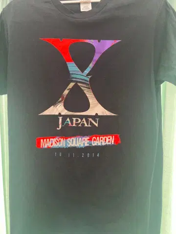 X JAPAN MADISON SQUARE GARDEN 2014 티셔츠