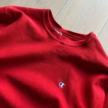 레어 80s 트리코 태그 champion 리버스 위브 USA 레드