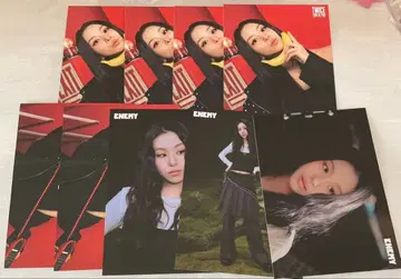 TWICE 채영 랜티큘러 9장 세트