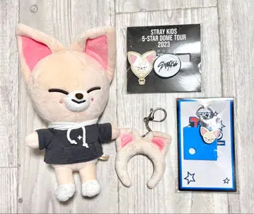 straykids SKZOO 폭시니 봉제 인형 미니 머리띠 등