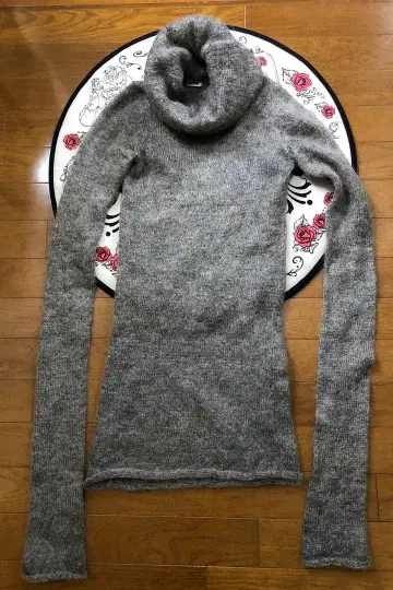 [ LGB ] 르그랑블루 모헤어 혼방 롱 니트 터틀넥 스웨터