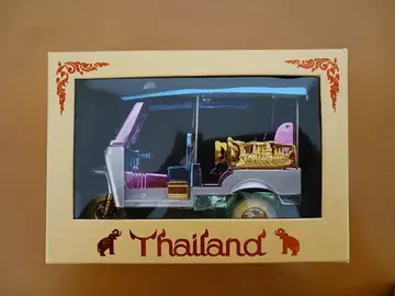 태국 툭툭 미니카 모형 자동차 박스 포함