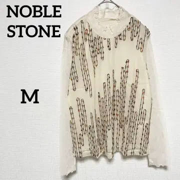 NOBLESTONE 시스루 상의 이너 빈티지 코디