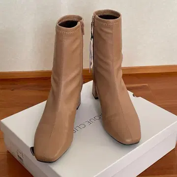 오페크도트클립 숏부츠 카멜 베이지 L