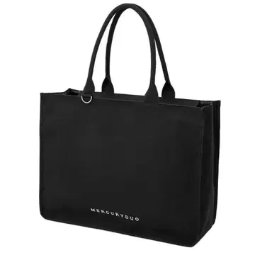 미사용 MERCURYDUO 머큐리 듀오 덕질 토트백 블랙