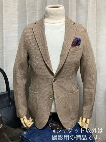 UNITED ARROWS 베이지 테일러드 자켓 니트 세트 판매 OK