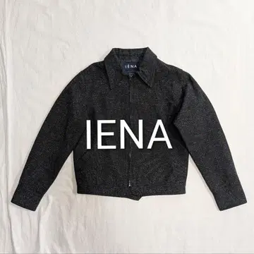 이에나 숏 기장 블루종