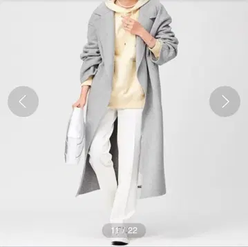 코트 체스터 코트 [ otonaMUSE 게재 ] MANTECO 리버 롱