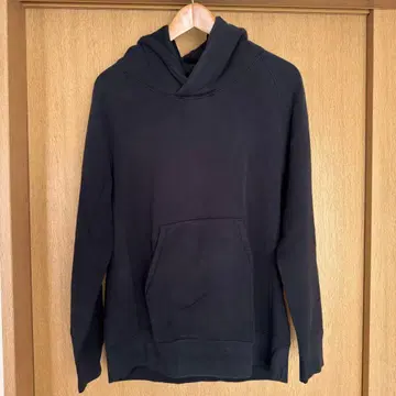 컬리 후드 맨투맨 블랙 사이즈 3