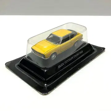 코나미 절판 명차 컬렉션 이스즈 117 쿠페(PA90) 1/64 노랑