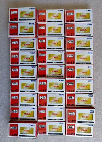 a [미개봉] 토미카 이벤트 모델 27대 묶음 판매