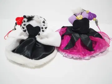 레어 디즈니 빌런즈 드레스 스트랩 에리얼 크루엘라 할로윈