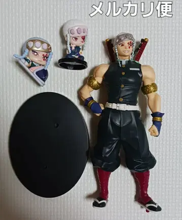 귀멸의 칼날 우즈이 텐겐 프라이스&가챠 피규어 세트 스와라세타이 오네무탄