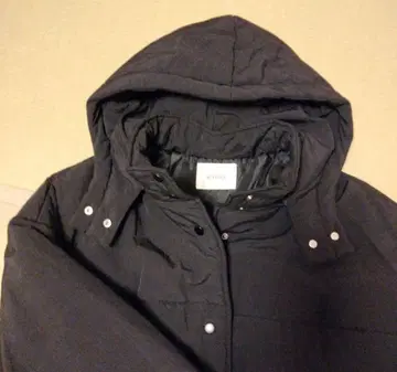 NICE CLAUP 아우터 충전솜 블루종 자켓 블랙