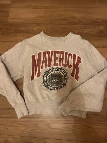MOUSSY MAVERICK 맨투맨 FREE 사이즈 그레이