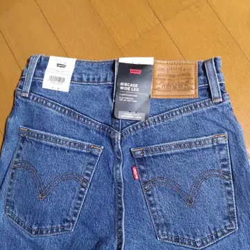 Levi's/DODO JEAN 별주 RIBCAGE WIDE LEG 24