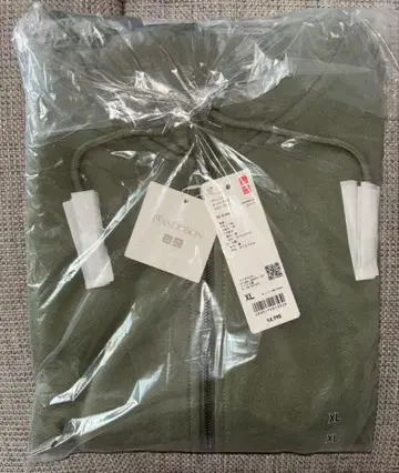 [ 완판템 새상품 ] 맨투맨 오버 사이즈 풀 집업 후드티 XL 그린