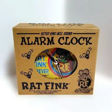 RAT FINK 알람 시계