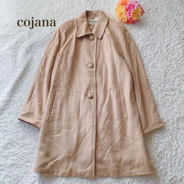 cojana [ L ] 베이지 체스터 코트 출퇴근 캐주얼 캐시미어
