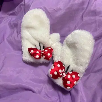 미니 팬캡 디즈니 머리띠 크리스마스 장갑 미튼