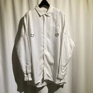 [ shareef ] 본지티 셔츠 레이온 화이트