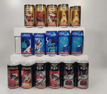 GEORGIA 건담 캔 커피 미개봉 16캔 세트 GUNDAM