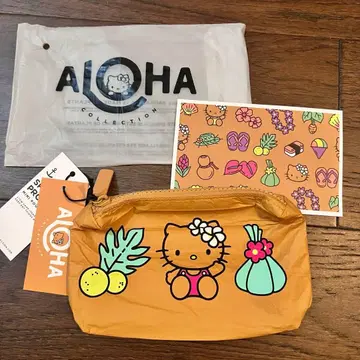 완판템 [ 하와이 한정판 ] 헬로키티 알로하 컬렉션 파우치 새상품 콜라보