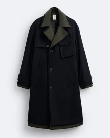 ZARA MAISON SPECIAL 더블 브레스트 체스터 코트