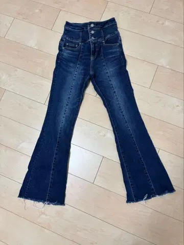 AZUL by moussy 부츠컷 데님 S