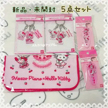 새상품 미개봉 산리오 메조피아노 헬로키티 5세트
