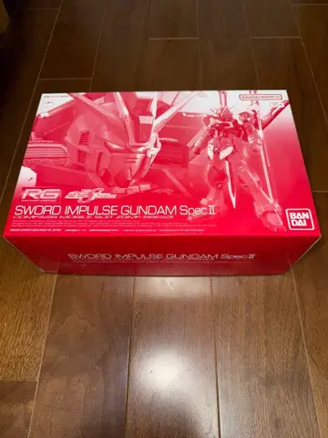 프리미엄 반다이 RG SWORD IMPULSE GUNDAM Spec II