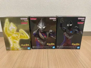 영웅 용상 울트라맨 티가 피규어 3개 세트