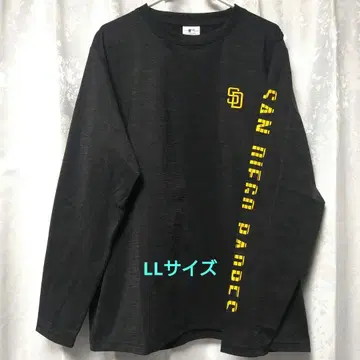 MLB 파드레스 소매 로고 긴팔 티셔츠 속건성 LL 사이즈