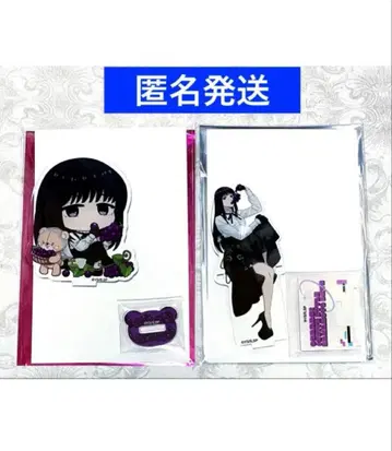 SAKAMOTODAYS 파보테리아 아크릴 스탠드 대불 2세트