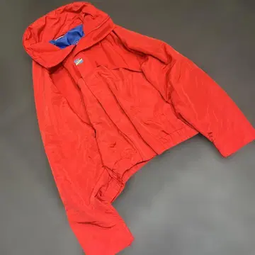 오팔 도쿄 나일론 자켓 빨간색 레트로