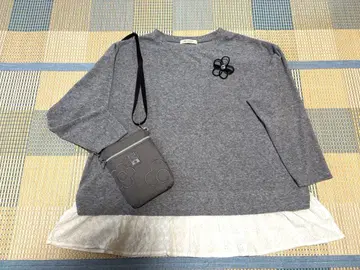 [ 서브 스트리트 ] 면 프릴 튜닉 15호 새상품급