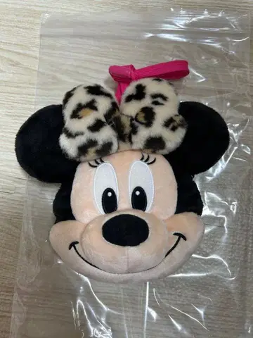 디즈니 리조트 표범 무늬 미니 코인 케이스