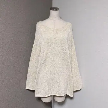 렙심 테이프얀 니트 사이드 슬릿 풀오버