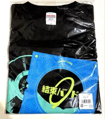 결속 밴드 L 사이즈 리스아니! LIVE 2025 콜라보 T셔츠