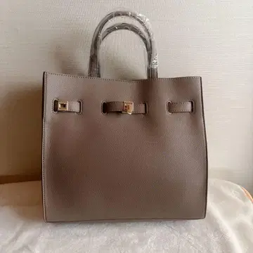비타페리체 브라운 토트백 합성 피혁