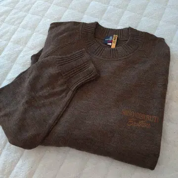 온워드 NINO CERETTI 브라운 크루넥 스웨터 L 사이즈