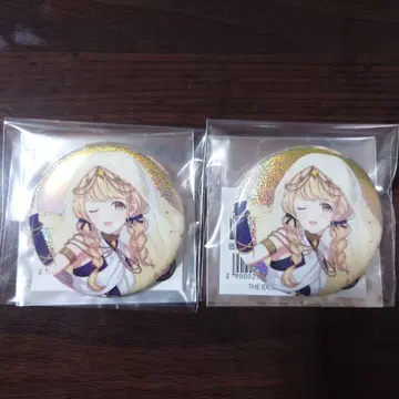 학원 아이돌 마스터 애니메이트 카페 캔뱃지 후지타 코토네 2개 세트