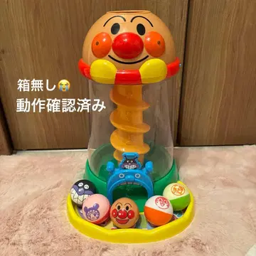 호빵맨 NEW! 쥐고! 떨어뜨리고! 빛나는 쿠루코로 타워 상자 없음