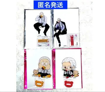 SAKAMOTODAYS 파보테리아 아크릴 스탠드 사카모토 타로 4세트