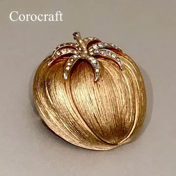 C006 COROCRAFT 코로크라프트 빈티지 브로치